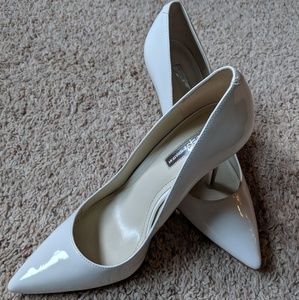 New BCBGeneration White Stilettos